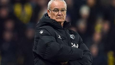 Trainer Claudio Ranieri holte mit Watford in 13 Spielen nur sieben Punkte.