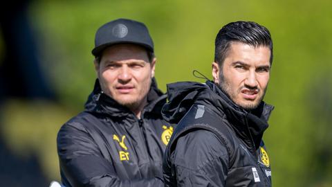 Edin Terzic (links) mit Nuri Sahin