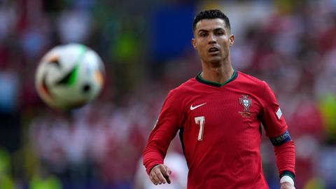 Portugals Kapitän Cristiano Ronaldo 