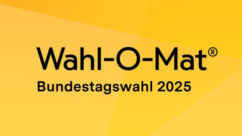 Logo des Wahl-O-Mat zur Bundestagswahl 2025