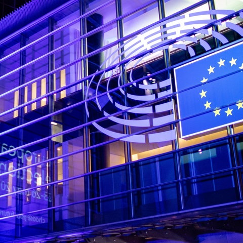 Das Europaparlament in Brüssel. (dpa)