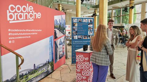 Am Stand der "coolen Branche" entstanden spannende Gespräche. 