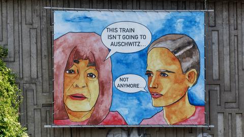 Banner mit einem Bild aus einer Graphic Novel der Künstlerin Yohana Hirschfeld