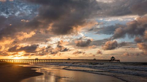 Sonnenaufgang in South Carolina