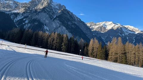 hr BSG beim Langlaufwochenende in Leutasch 