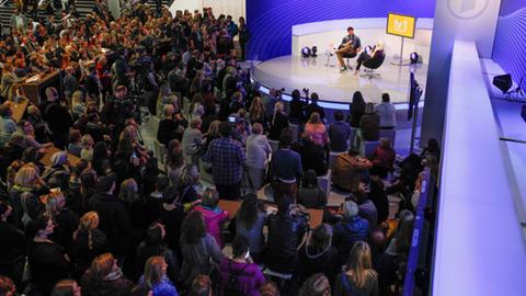 ARD-Bühne auf der Buchmesse