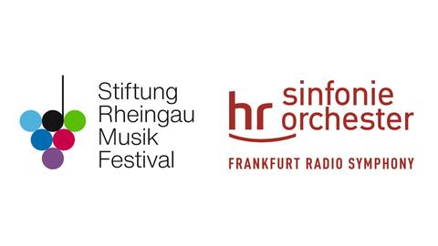Logo Kombination hr-Sinfonieorchester Rheingau Musik Festival Stiftung