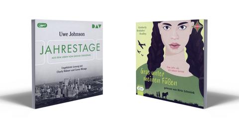 Die Hörbücher des Jahres der hr2-Hörbuchbestenliste sind "Jahrestage" von Uwe Johnson und "Gras unter meinen Füßen" von Kimberly Brubaker Bradley.