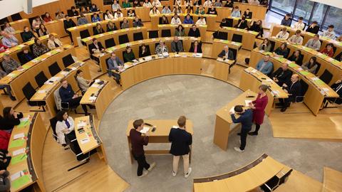 Jugend debattiert - Im Hessischen Landtag