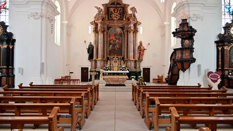 Katholische Kirche St. Georg in Großenlüder.