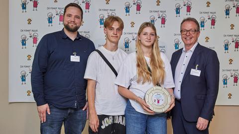 Die Comenius-Schule in Herborn, Landkreis Lahn-Dill, holte den Preis "Beste Story".