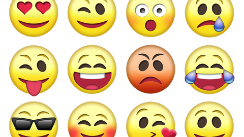 emojis zeigen Emotionen 