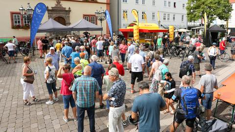 hr-Radtour 2023 - Tag 1 Rotenburg