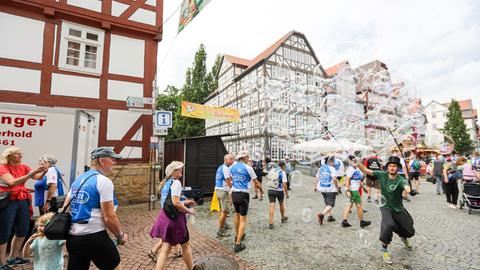 hr-Radtour 2023 - Tag 2 Rotenburg-Kassel