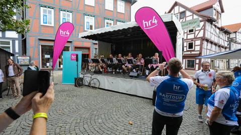 hr-Radtour 2023 - Tag 2 Rotenburg-Kassel