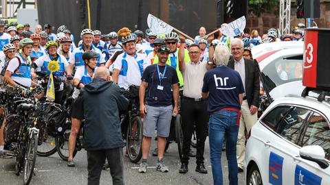 hr-Radtour 2023 - Tag 2 Rotenburg-Kassel