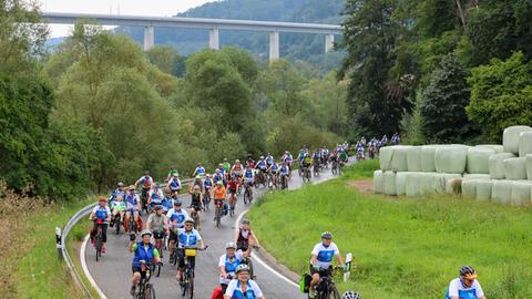 hr-Radtour 2023 - Tag 2 Rotenburg-Kassel