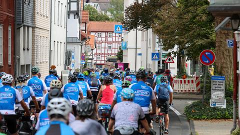 hr-Radtour 2023 - Tag 2 Rotenburg-Kassel