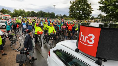 hr-Radtour 2023 - Tag 2 Rotenburg-Kassel