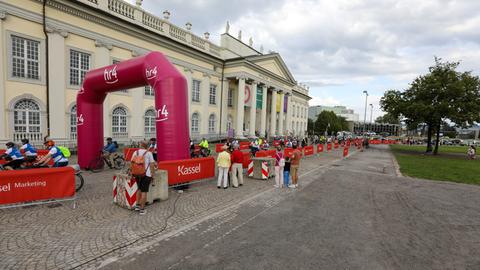 hr-Radtour 2023 - Tag 2 Rotenburg-Kassel