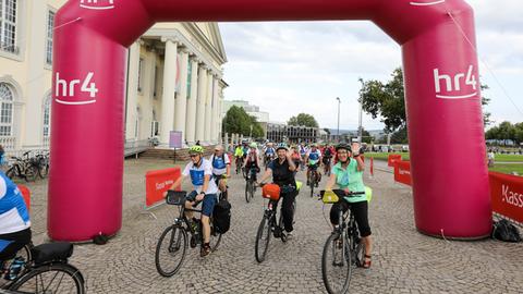 hr-Radtour 2023 - Tag 2 Rotenburg-Kassel