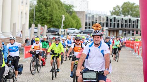 hr-Radtour 2023 - Tag 2 Rotenburg-Kassel